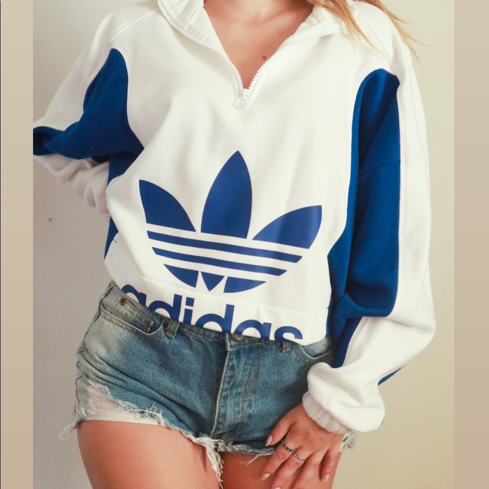 Adidas cropped Sweater